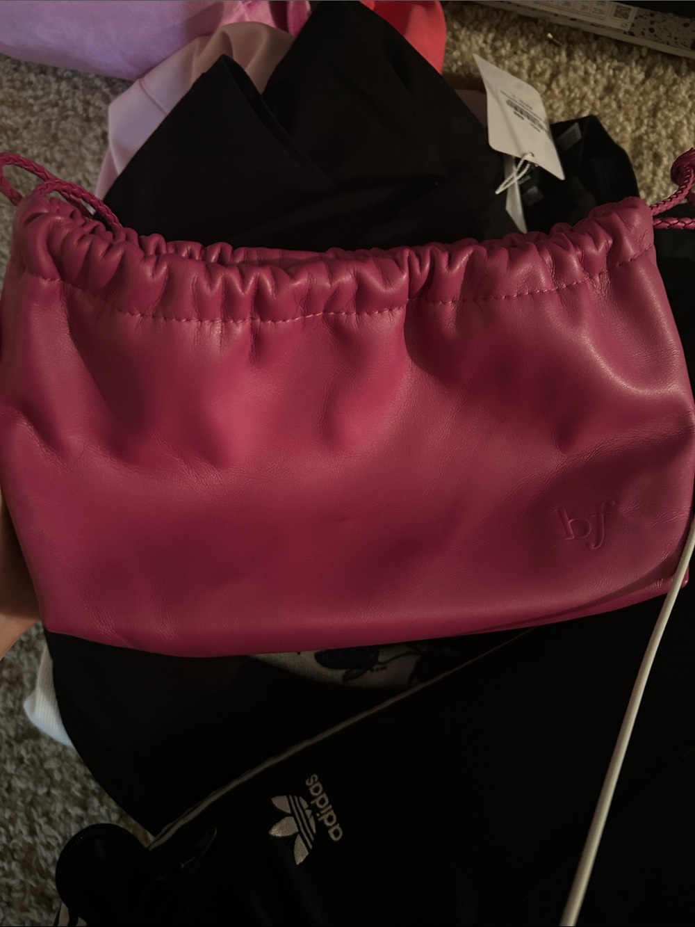Benefit Drawstring bag